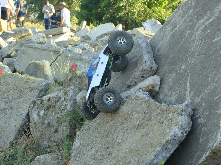 Eric aka RustlerHustler on "THE WALL"  Easy to get up, hard to get over!