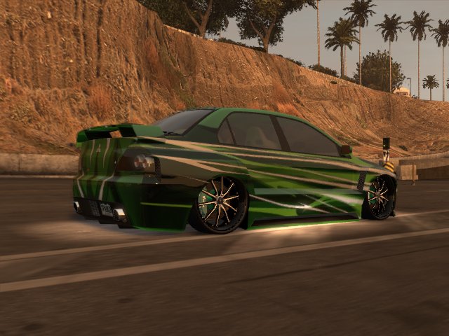 evo i made from scratch on midnight club la