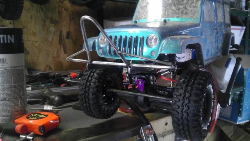 Extended Pre-Runner Stinger with Winch Mount