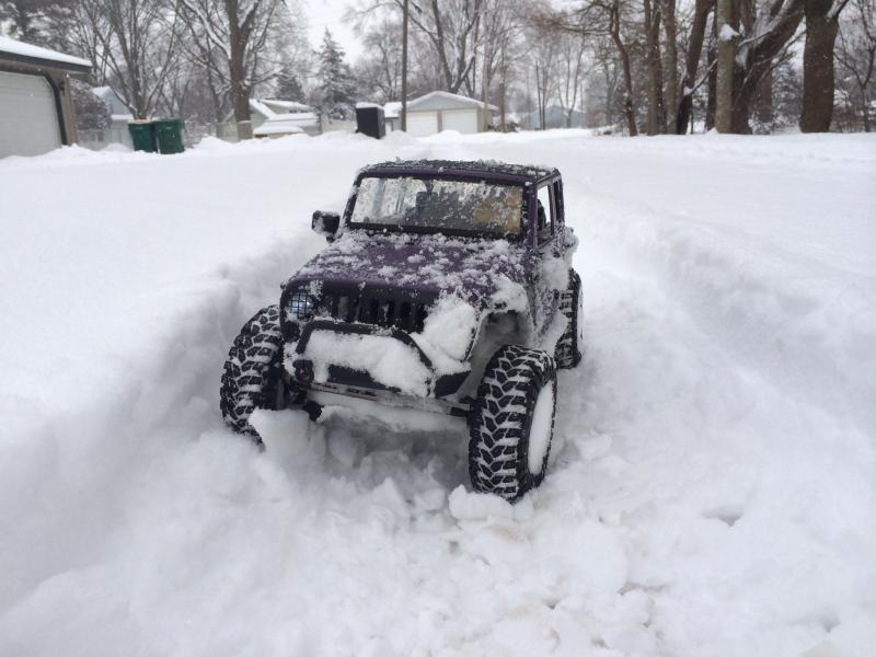 First couple of days still playing with it between plowing snow.