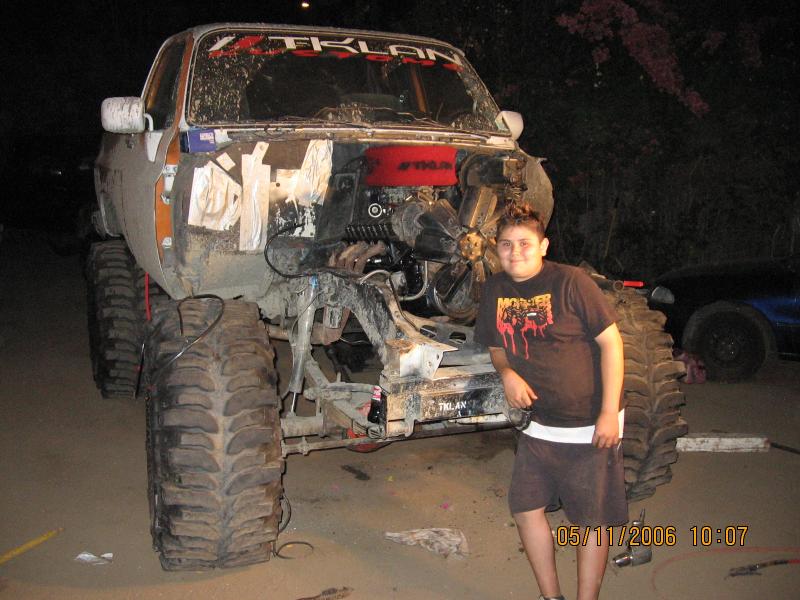 Fixing my truck at age 13