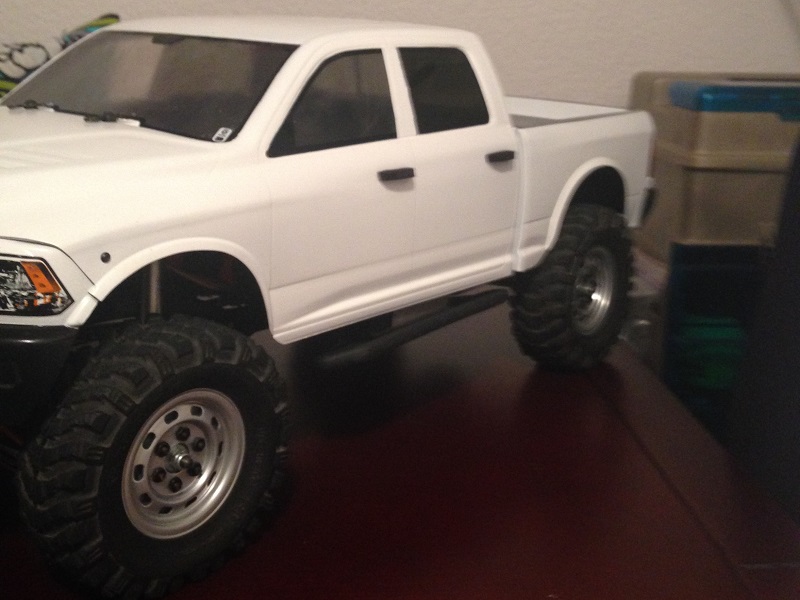 Foam door handles!
Scx10 Ram 2500/Power wagon