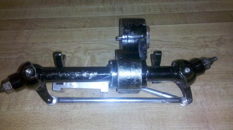 Front Axle with Servo Mount