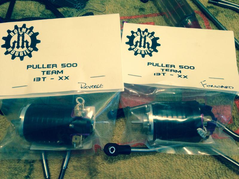 Holmes Hobbies Puller motors.