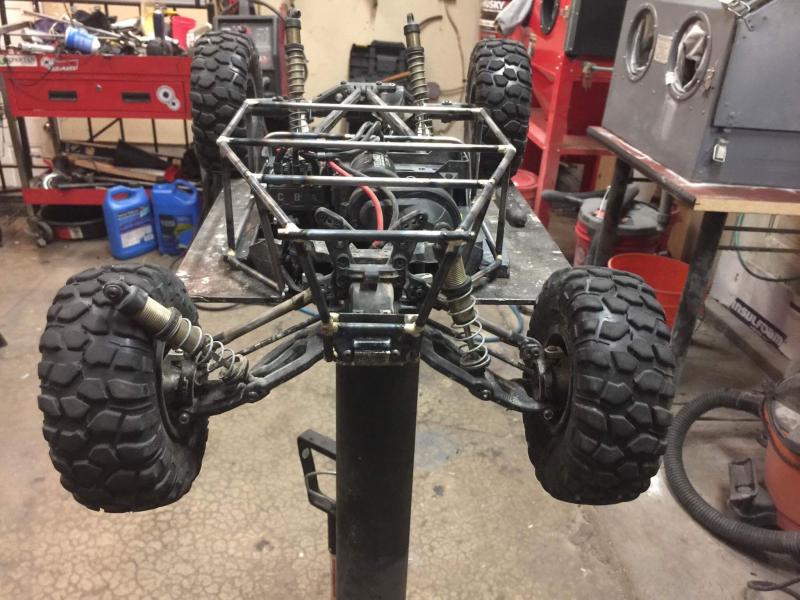 Initial images of the start of the cage from EmeryworX