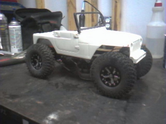 jeep project that 1badxj is building a cage on