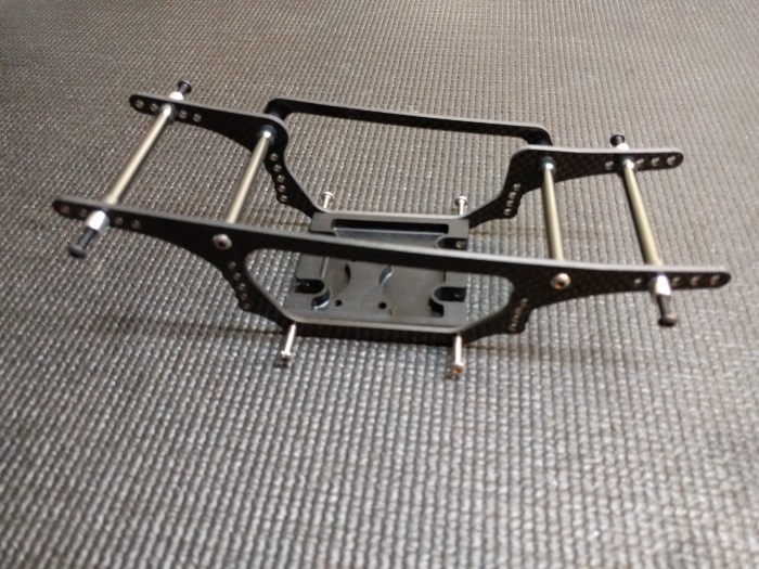 Krazed Builds un-Stuck 2.2S chassis assembled