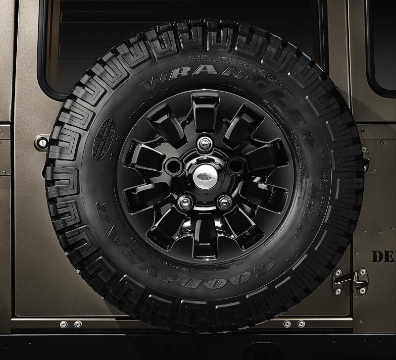 Land Rover Defender XTech 110 Spare Tyre