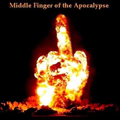 middle finger of apocalypse