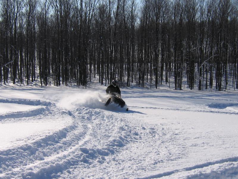 MLK Weekend, Power line trail petoskey Michigan