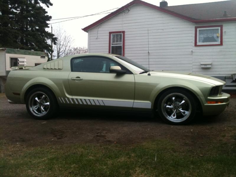 My 2005 Mustang custom. *[Won 3rd place trophy on June 02,2012 @ the "FAT GUYS" carshow in Thunder Bay, Ontario, Canada].