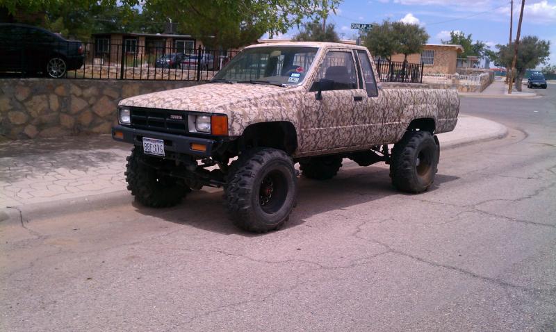 My Coyote Hunting Rig 84 xtra cab 4x4 Detroit lockers front/rear with 5.29s on 33" swampers