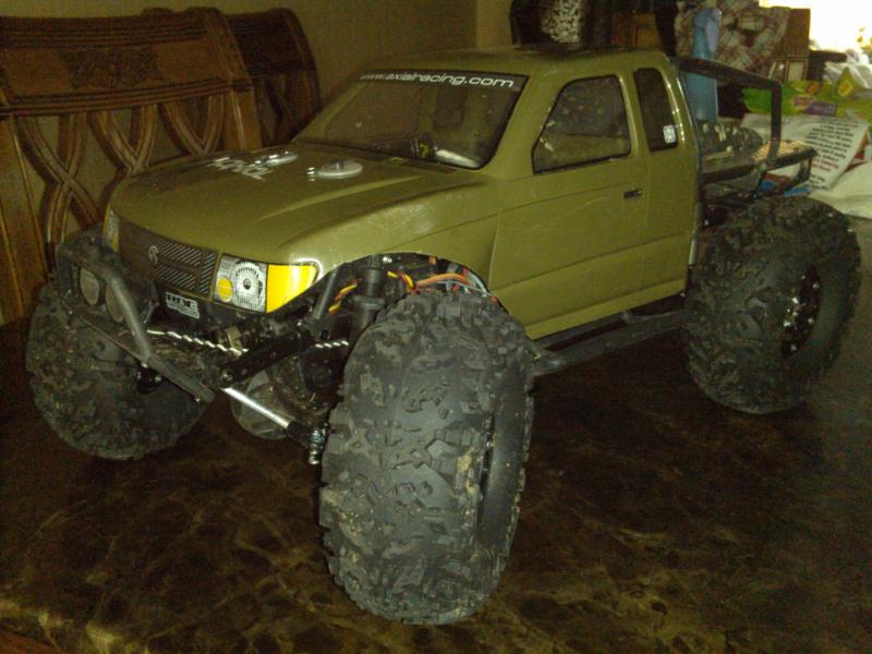 My Honcho SCX10 at first.