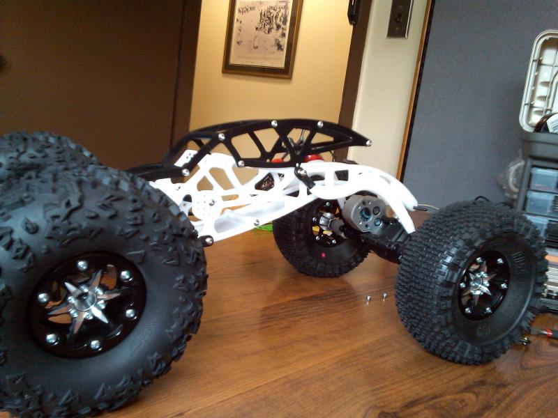 My Mantis I 'm building for Feb 2013 Crawler Comp here in South Korea. Will be cold as hell I bet.