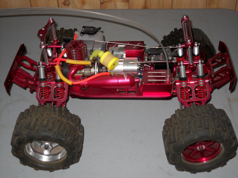 my $$$ money pit t-maxx never finished,plan on going brushless/lipo