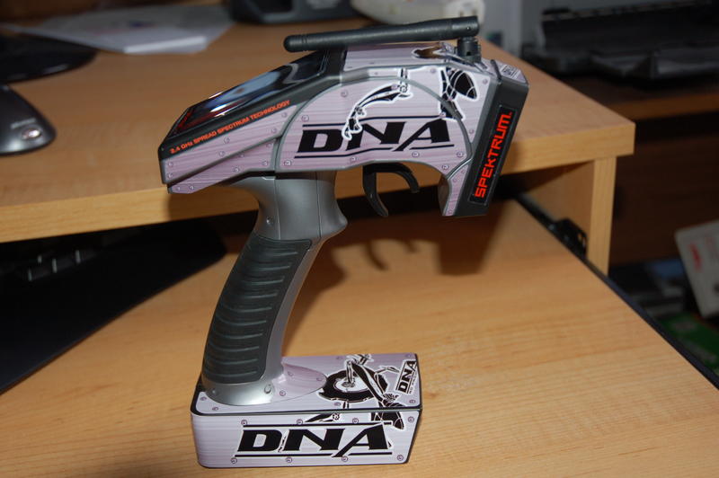 My newly skinned DX3r with DNA logos!  Thanks to BOWTIE!