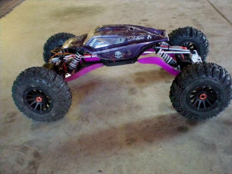 my old xr10 body on turbo tech super chassis