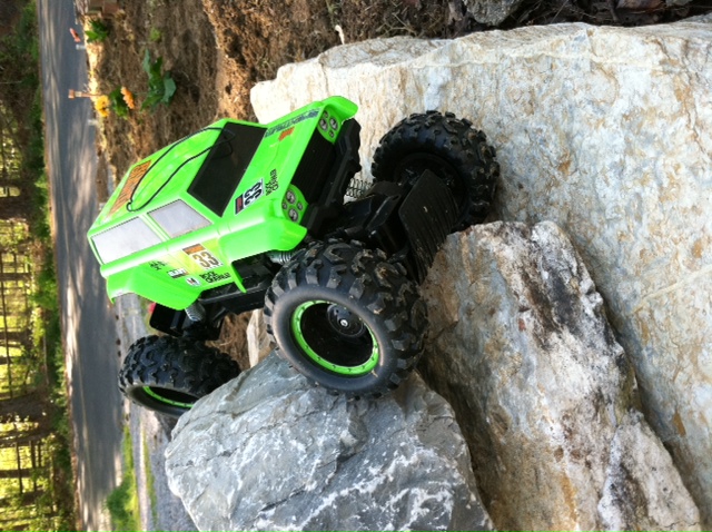 my sons first crawler