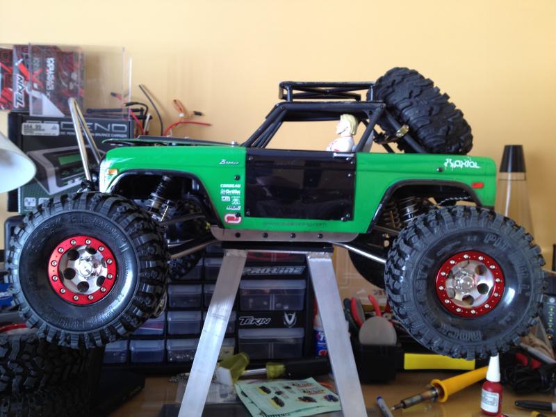 New RC4WD wheels and rockbeast 2