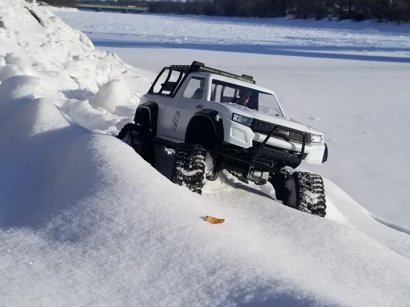 New Yeates Eve Day Snow Run