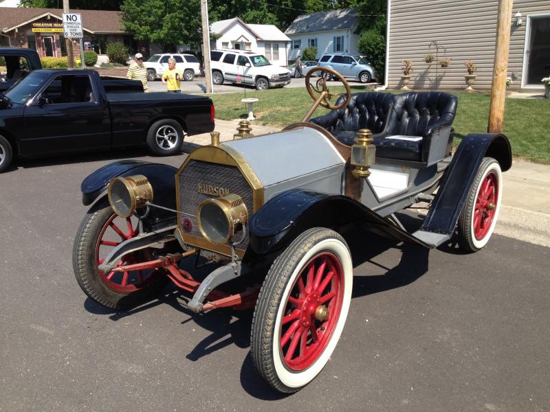 Our 1:1 1910 Hudson roadster.