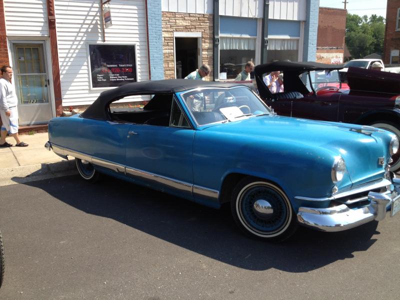 Our 1:1 1951 Kiaser 2dr convertable. Was a proto-type. Only one in the world!