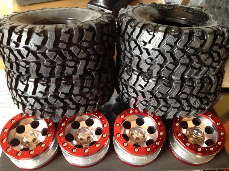 Pitbull RockBeast 2's and RC4WD Aluminum wheels