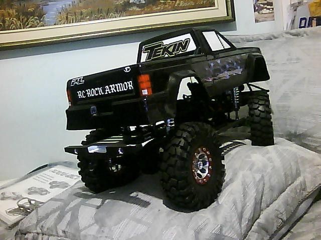 Proline Jeep Comanche body on my 2.2 Honcho