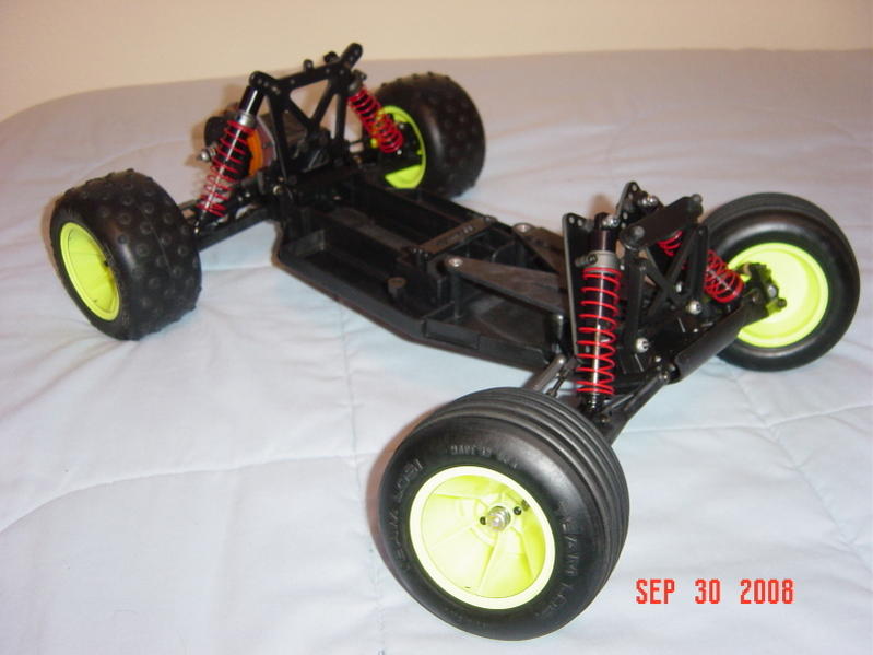 Rebuilt Team Losi LXT shelfer from 1993