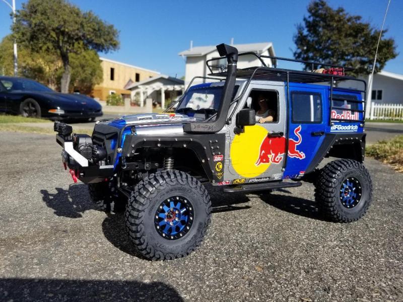 Red Bull Jeep