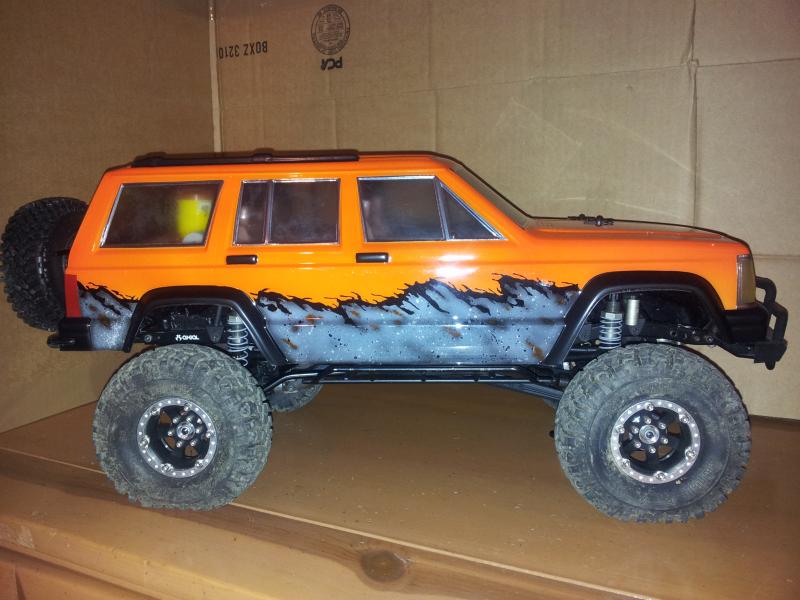 Rockthrasher painted Cherokee