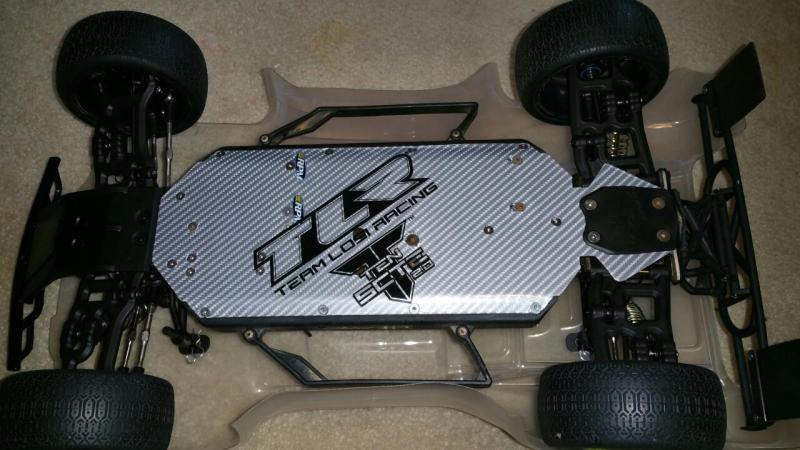 Scte skinned with carbon fiber wrap then covered in TLR protective skin