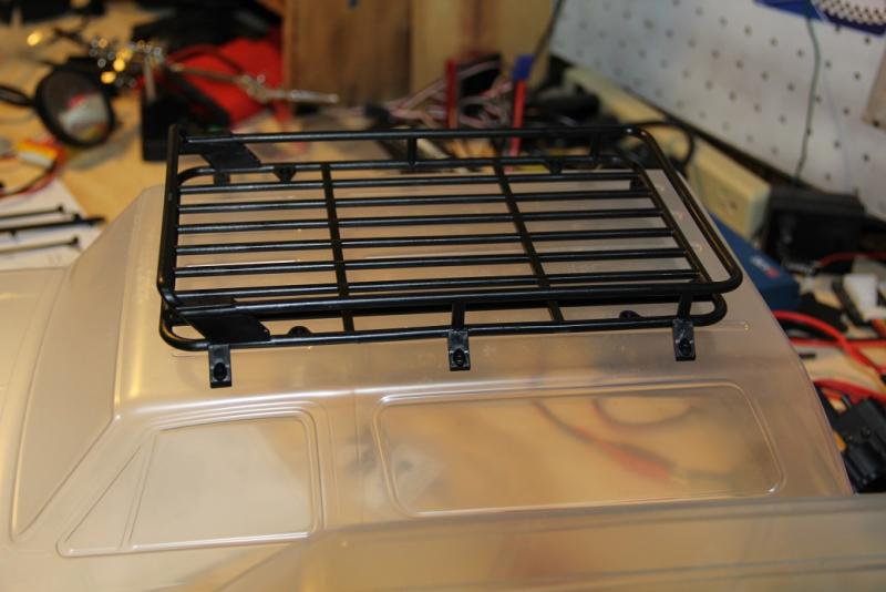 SCX 10 II Roof Rack Fitment for Ascender