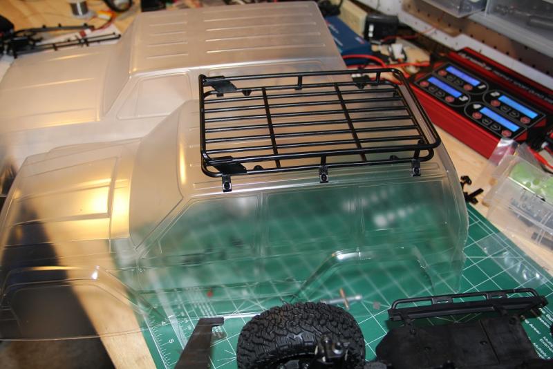 SCX 10 II Roof Rack Fitment for Ascender