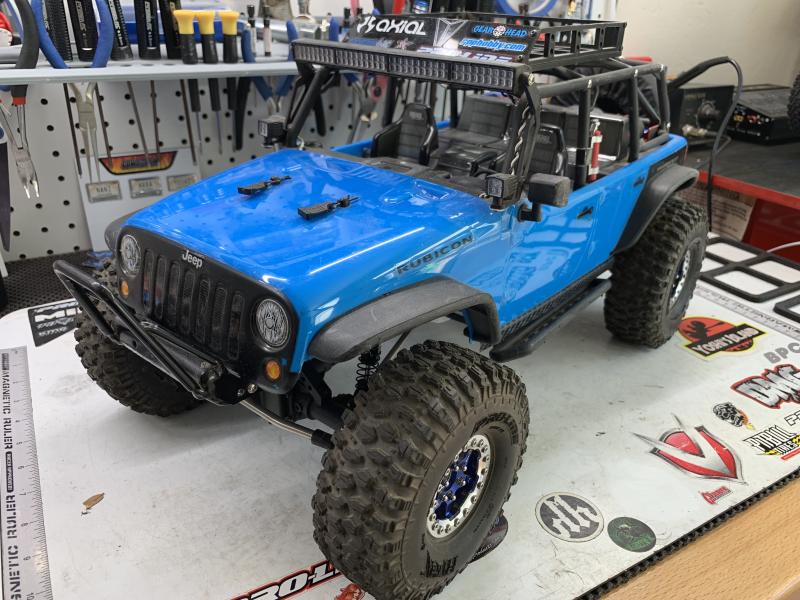 SCX10 based rig for my daughter