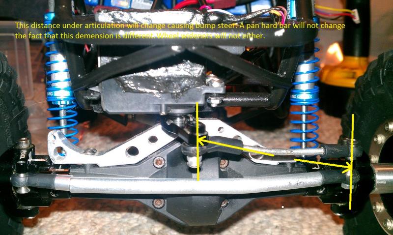 scx10 front steering issue