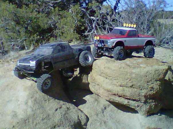 silverado with mad wheel travel