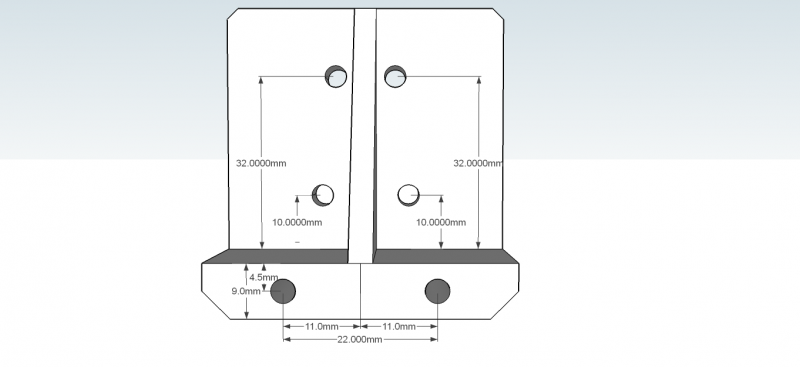 Skidplate Left Dim