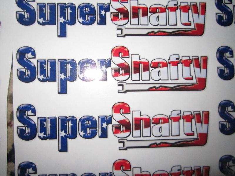 SuperShafty.com Stickers