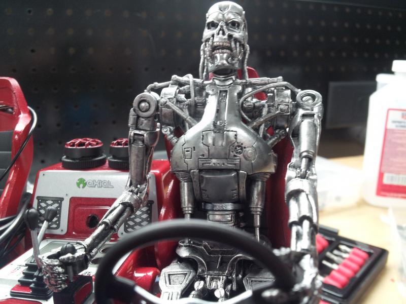 T800 in the driver's seat