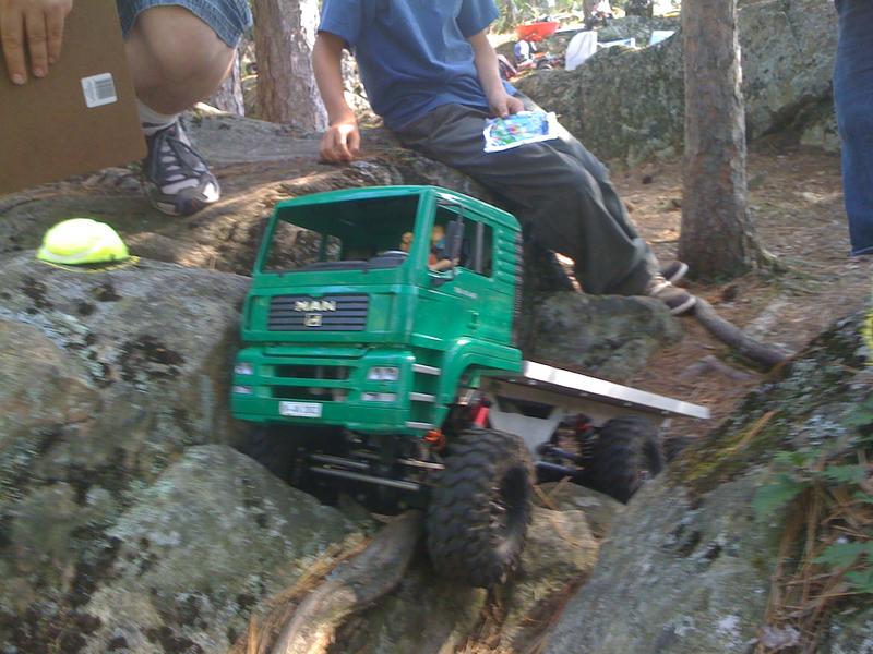 The 6x6 can really hang in there with any other truck.  Well put together.