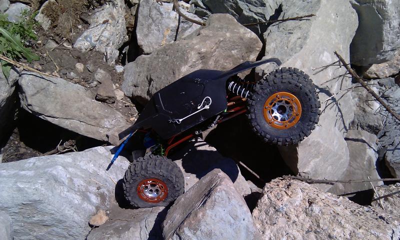 The painted body a work in progress Axial AX10