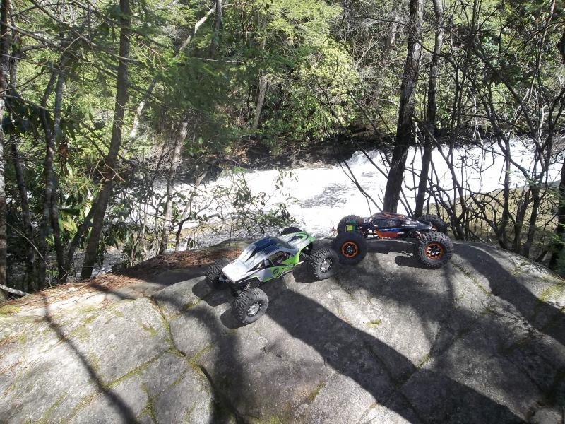 The top of the falls at Savage Gulf