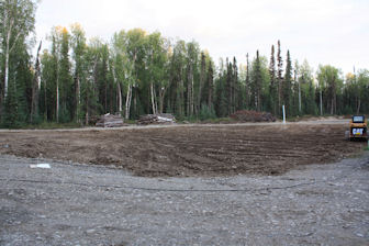 This is going to be our yard with a track going all around it. Its going to be sick.