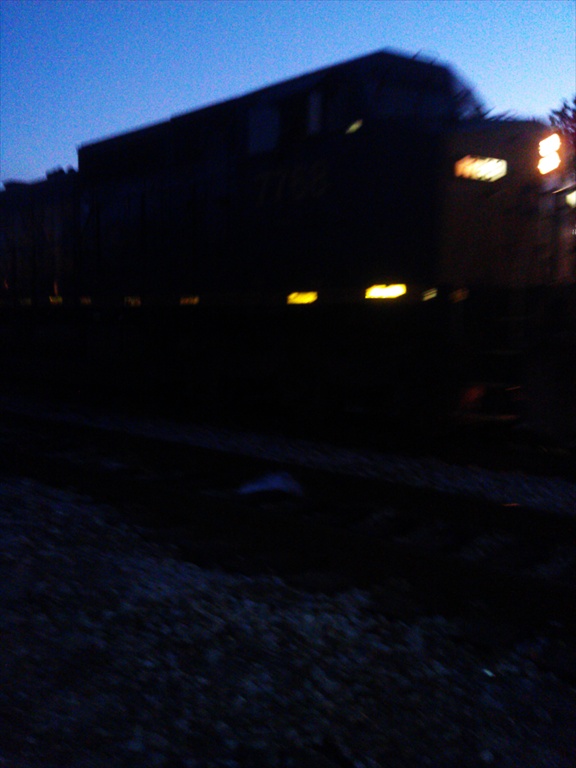 train came by