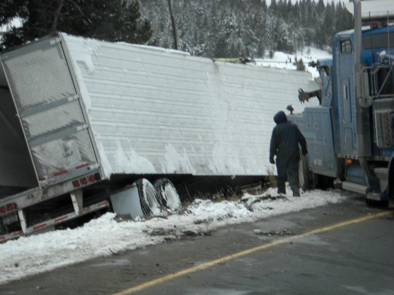 Truck crash