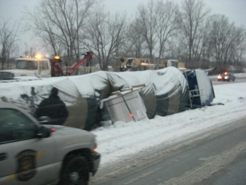 Truck crash