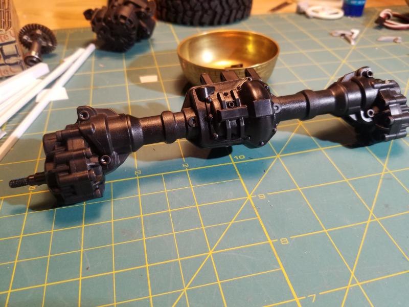 TRX-4 Rear Portal assembled