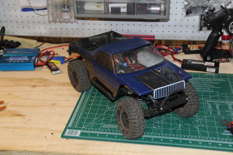 Vattera Ascender 1.9 Scale Comp Truck With Homebrew Chassis from 149 R/C WORX ( Nerby149 ), 
Build used: Homebrew Aluminum Chassis rails
             