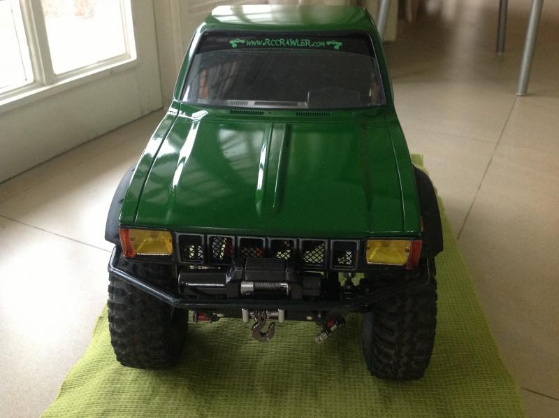 With RC Crawler sun strip !